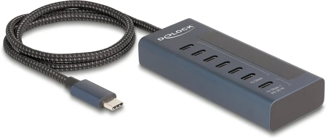 Delock USB 10Gbps Hub 7x USB-C