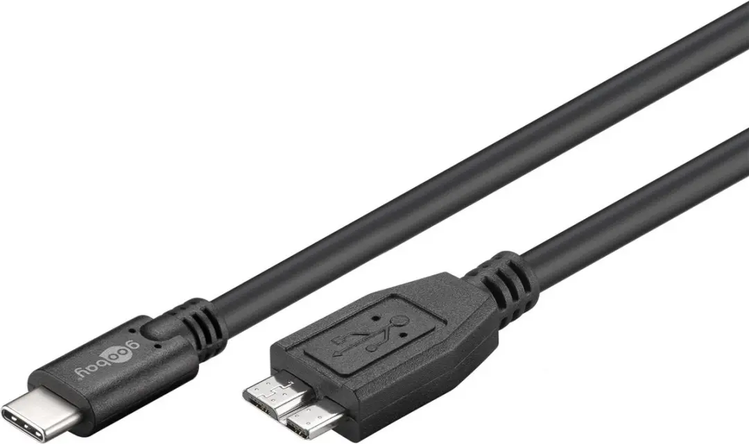 Goobay USB-C naar USB Micro B Kabel 3.0 - 1m - 10 Stuks