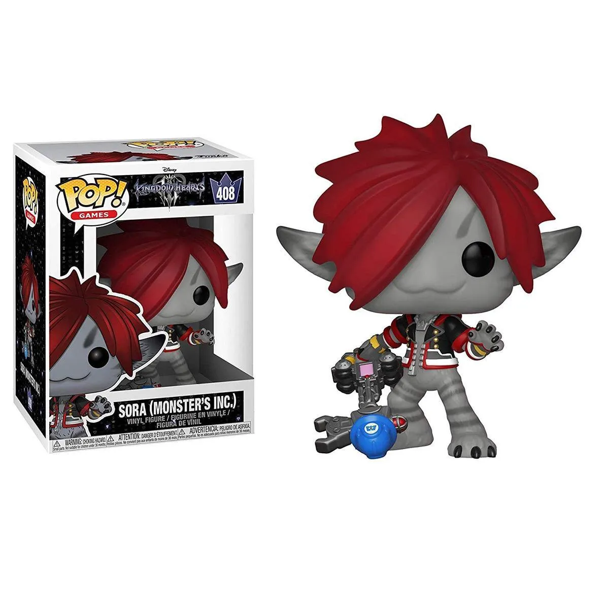 Funko Pop! Kingdom Hearts Sora #408 Verzamelfiguur - Veelkleurig