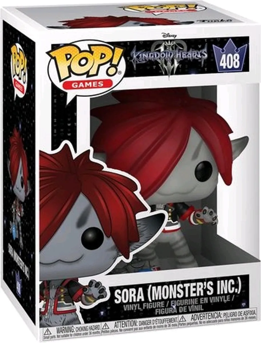 Funko Pop! Kingdom Hearts Sora #408 Verzamelfiguur - Veelkleurig