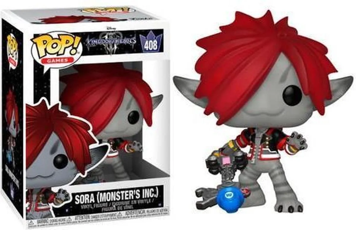 Funko Pop! Kingdom Hearts Sora #408 Verzamelfiguur - Veelkleurig