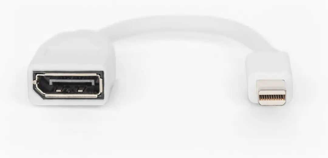 Digitus DB-340405-001-W DisplayPort-kabel - 0.15m - Wit