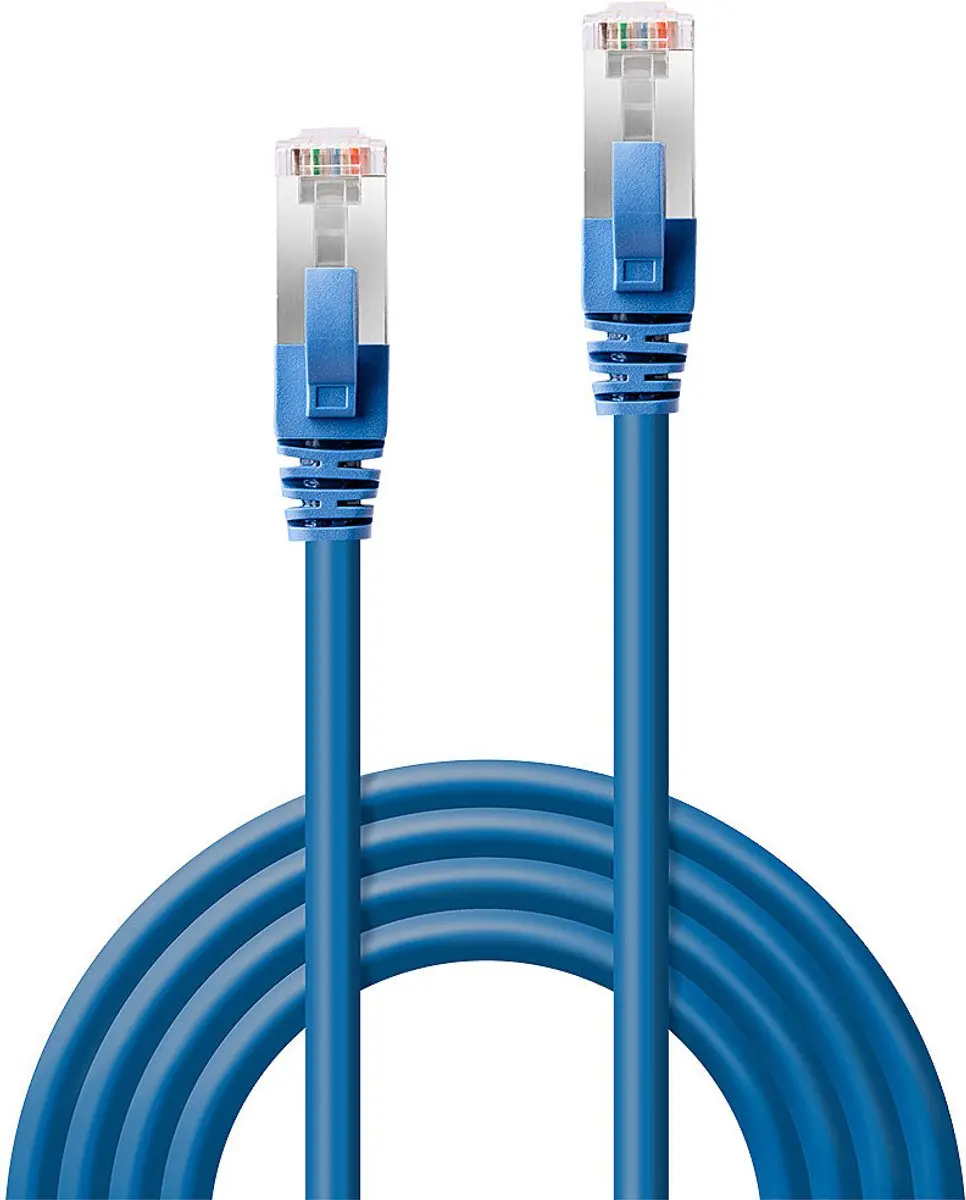 Lindy 45642 Netwerkkabel Cat6 SF/UTP 1m - Blauw