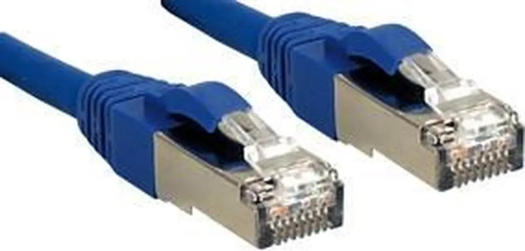 Lindy 45642 Netwerkkabel Cat6 SF/UTP 1m - Blauw