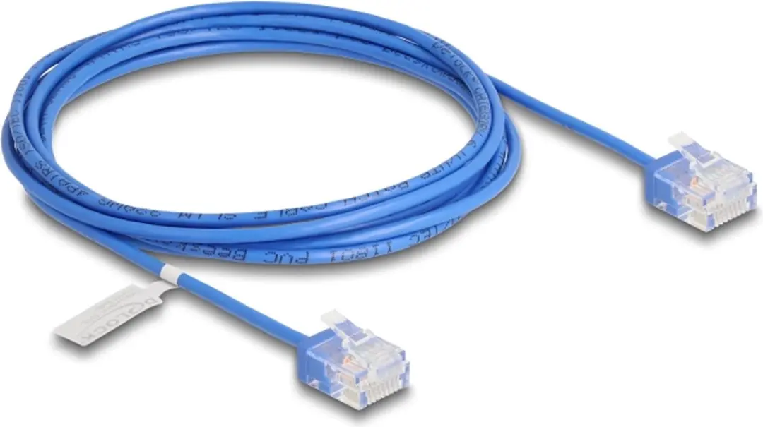 Delock RJ45 Cat.6 UTP Kabel 2m - Blauw