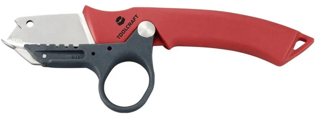 TOOLCRAFT TO-9625929 Kabel-papiermes - Rood/Zwart