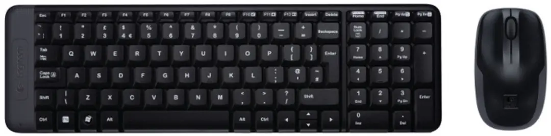 Logitech MK220 Draadloos Toetsenbord & Muis - Hongaars QWERTZ - Zwart - afbeelding 6 van 6