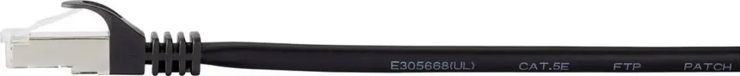 Renkforce RF-4394130 Netwerkkabel CAT 5e 3m - Zwart