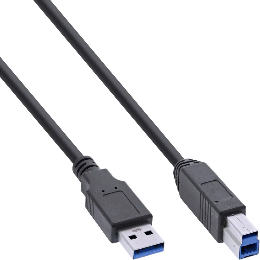 InLine USB Hub 7x USB-A USB3.0 5Gbps - Zwart
