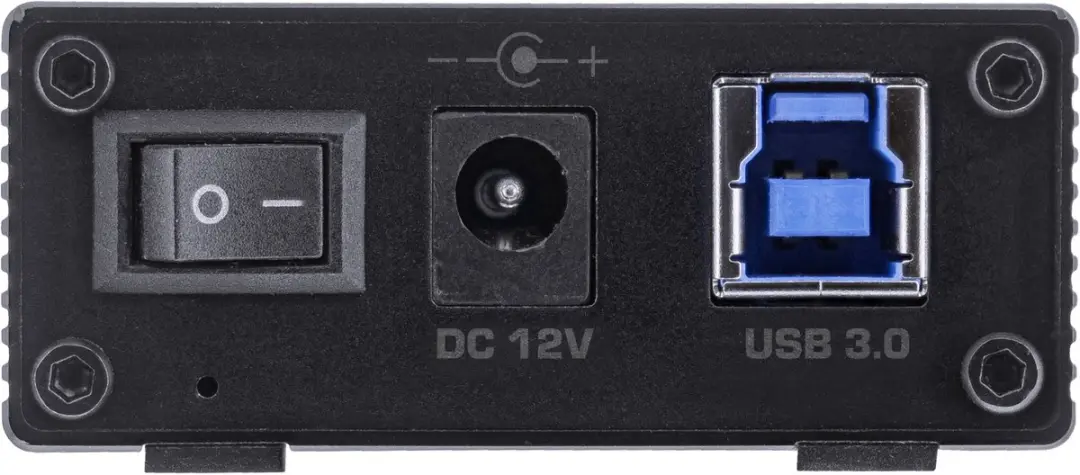 InLine USB Hub 7x USB-A USB3.0 5Gbps - Zwart