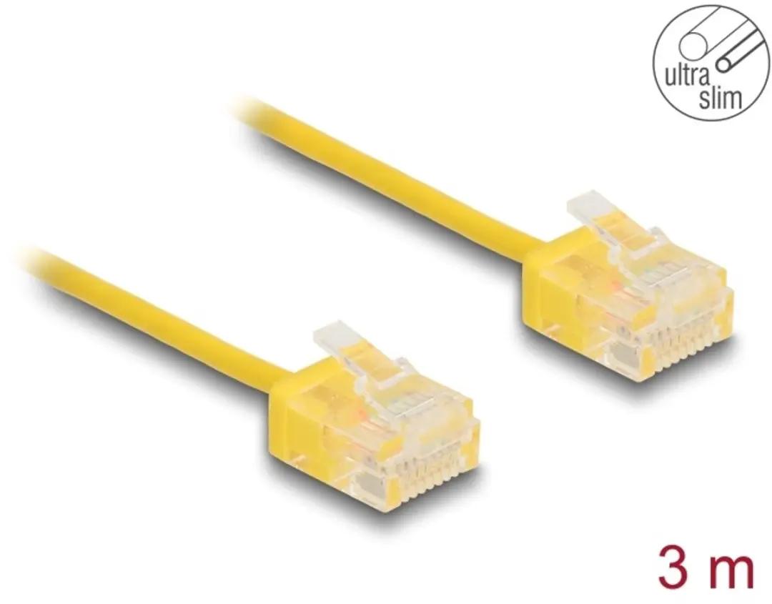 Delock RJ45 Cat.6 UTP Kabel 3m