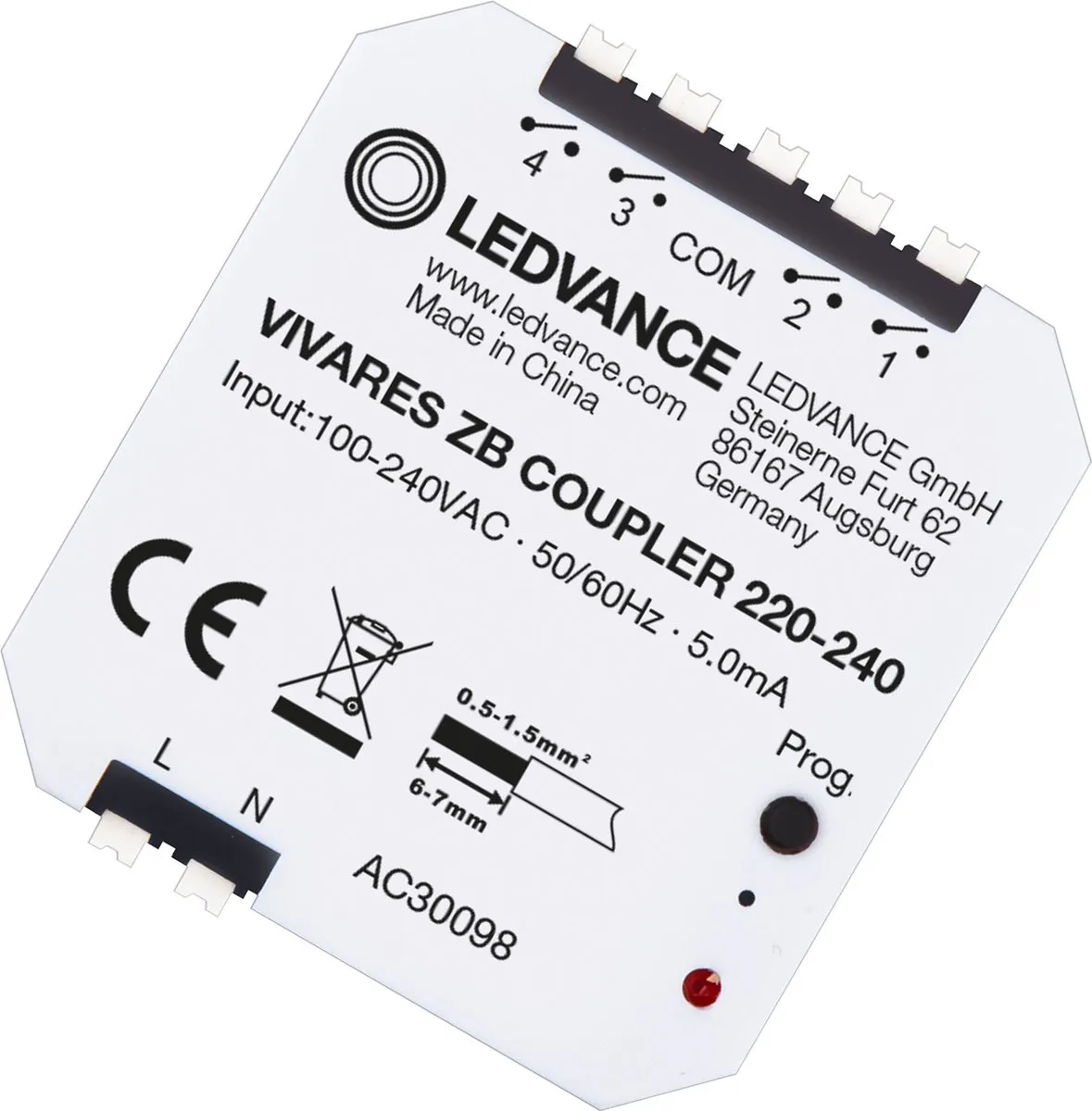 LEDVANCE VIVARES ZB Coupler 220-240 Lichtregelaar