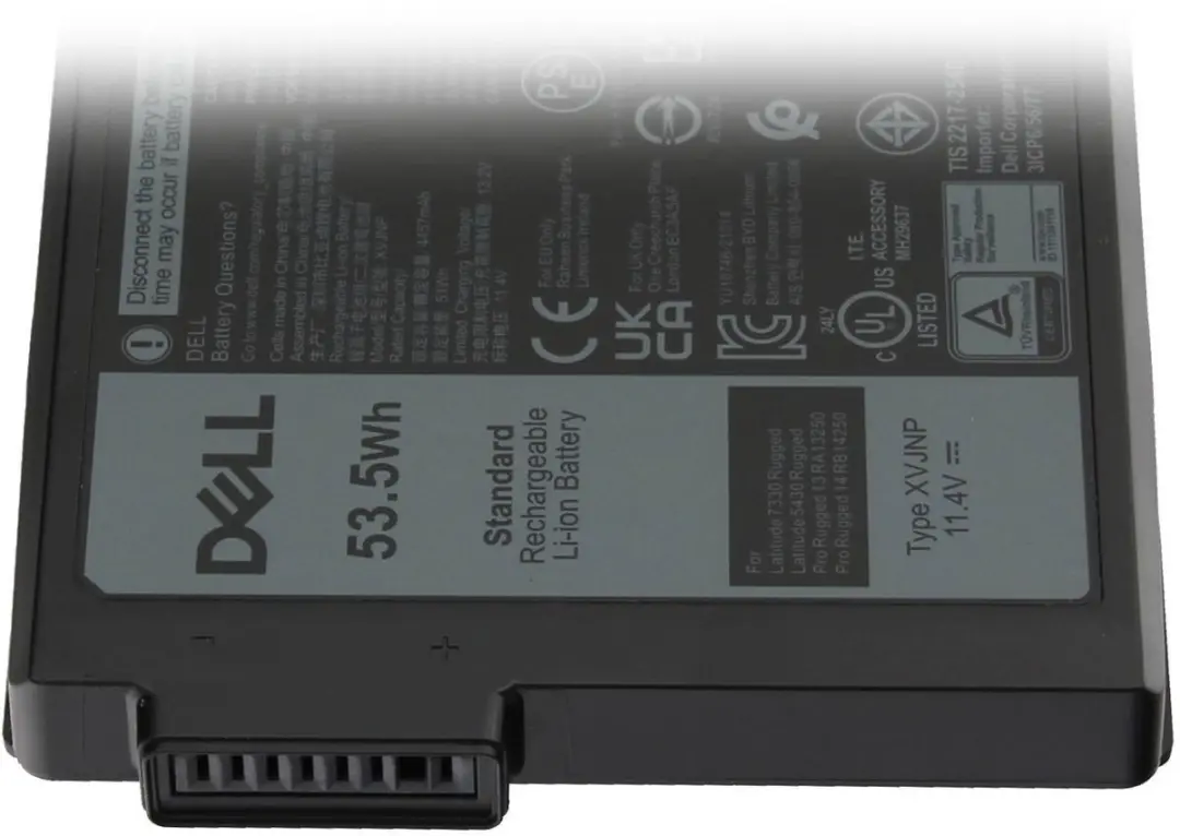 Dell M0TN3 Laptopbatterij 53,5Wh