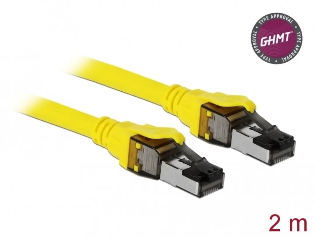 Delock RJ45 Cat.8.1 S/FTP Kabel 2m