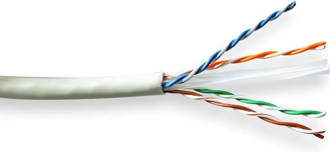 Nedis CAT6a Netwerk Kabel Rol 305m - Grijs