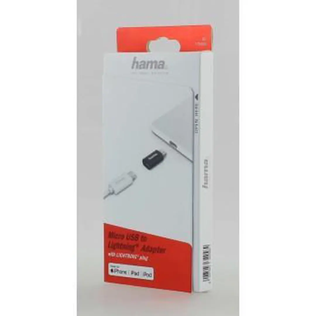 Hama Adapter Micro USB naar Lightning