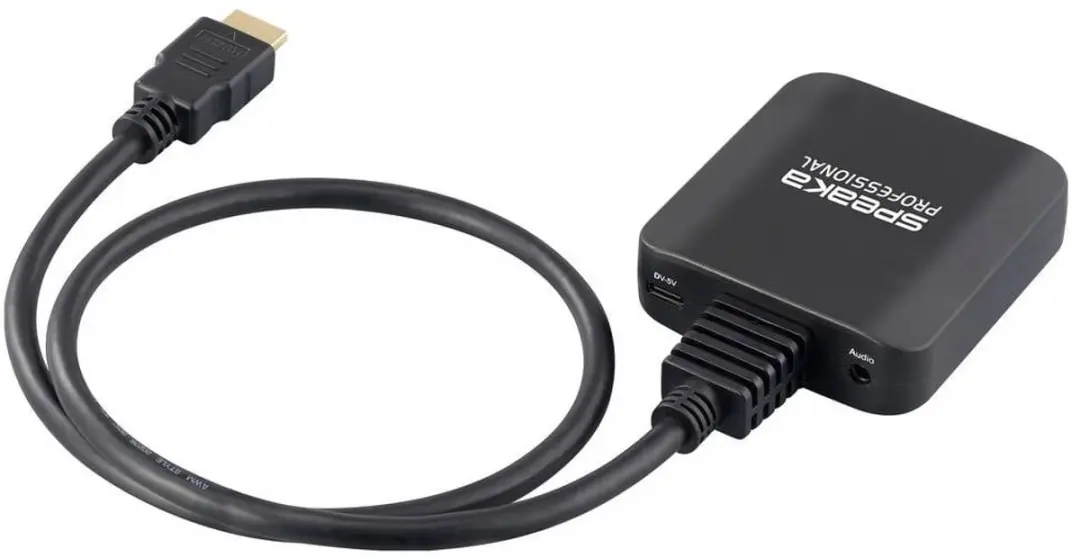 SpeaKa Professional SP-HDMIS-300 HDMI-splitter 2 poorten - 7680x4320 - Zwart