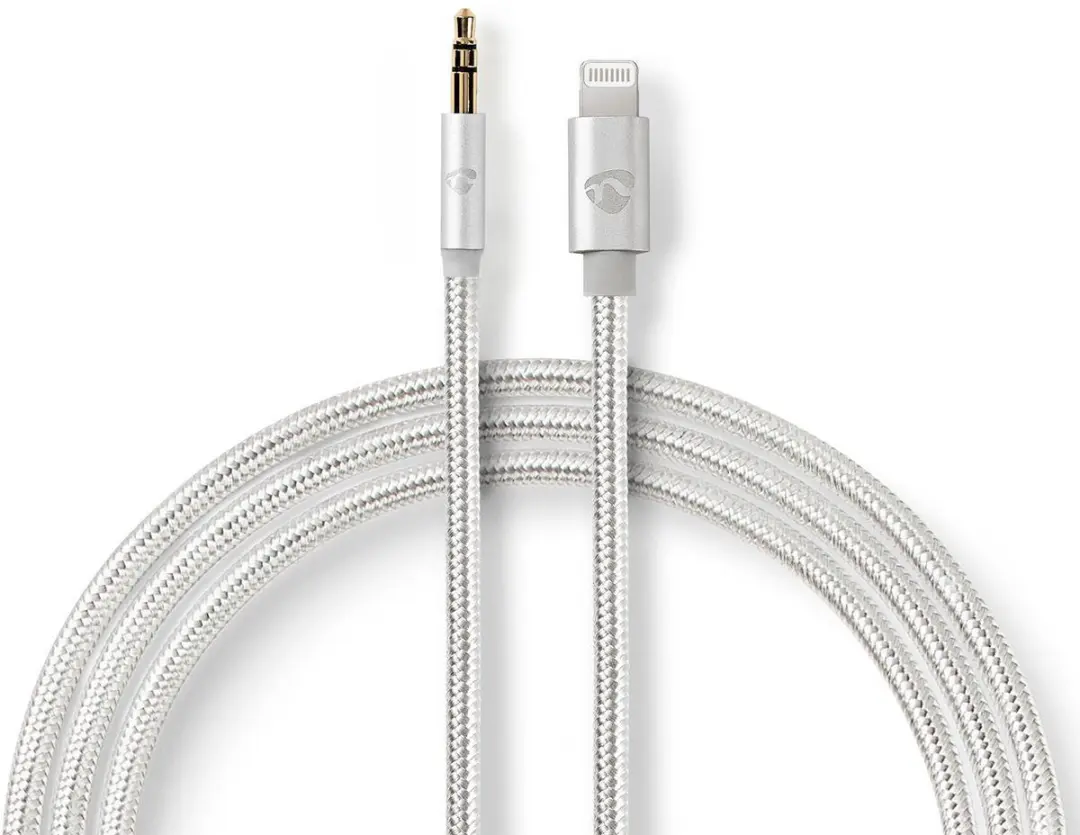 Nedis Lightning Adapter 3,5mm Verguld 1m