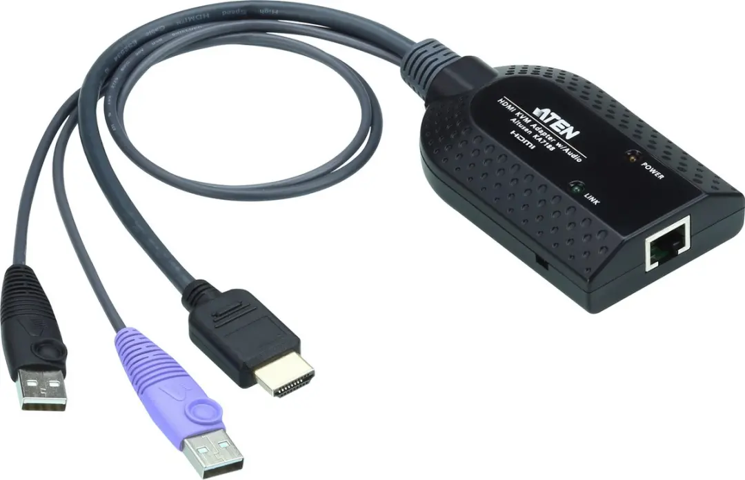 Aten KA7188-AX USB/HDMI KVM-adapterkabel 0.25m