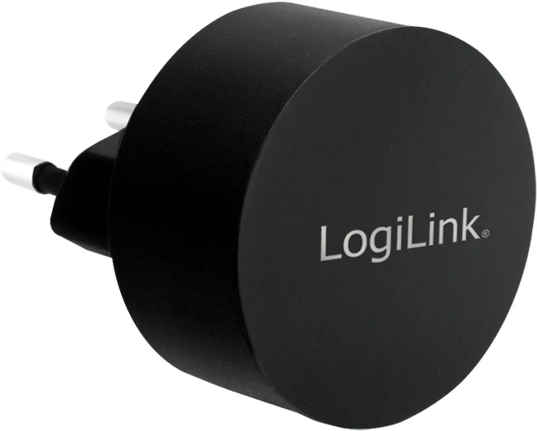 Logilink PA0217 USB-Wandopladeradapter - Apple/Android - Zwart