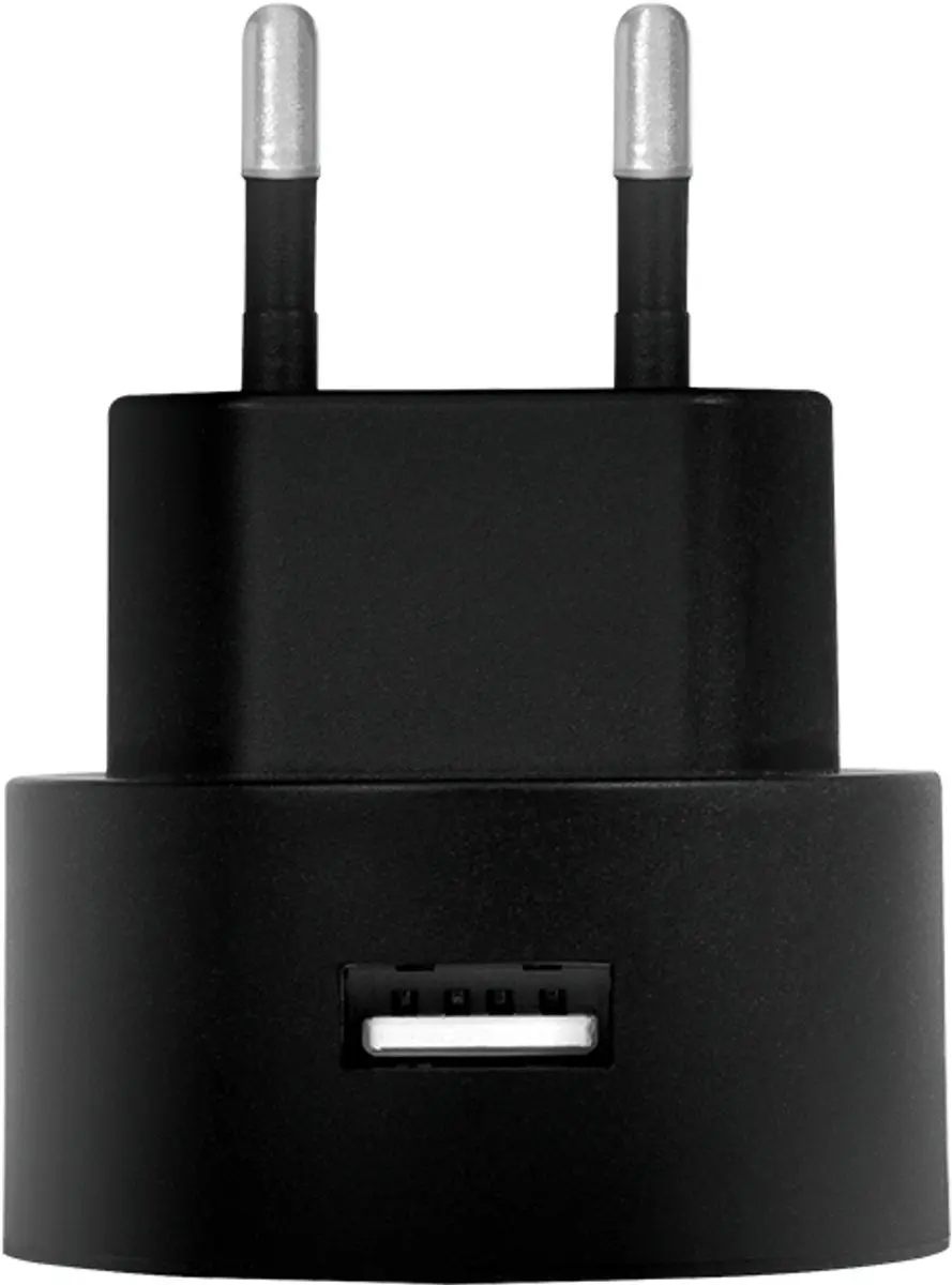 Logilink PA0217 USB-Wandopladeradapter - Apple/Android - Zwart