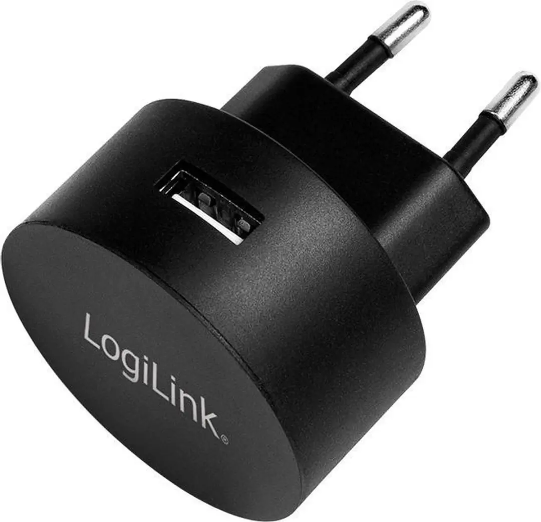 Logilink PA0217 USB-Wandopladeradapter - Apple/Android - Zwart