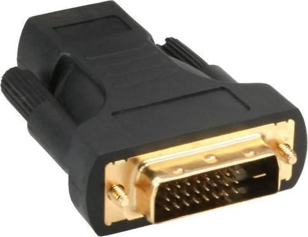 InLine 17660P DVI-D HDMI Adapter - Zwart
