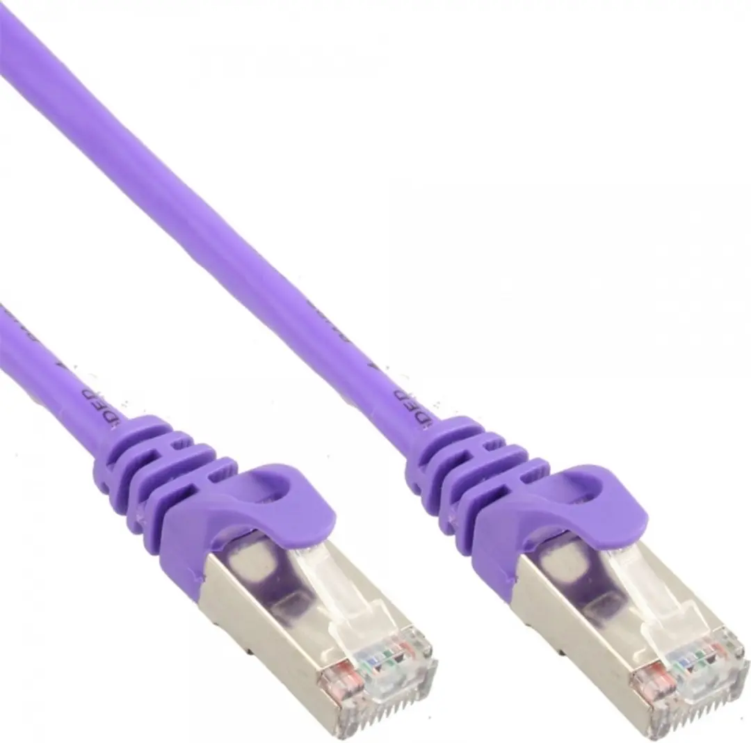 InLine Patchkabel S-FTP Cat.5e 0.25m - Paars
