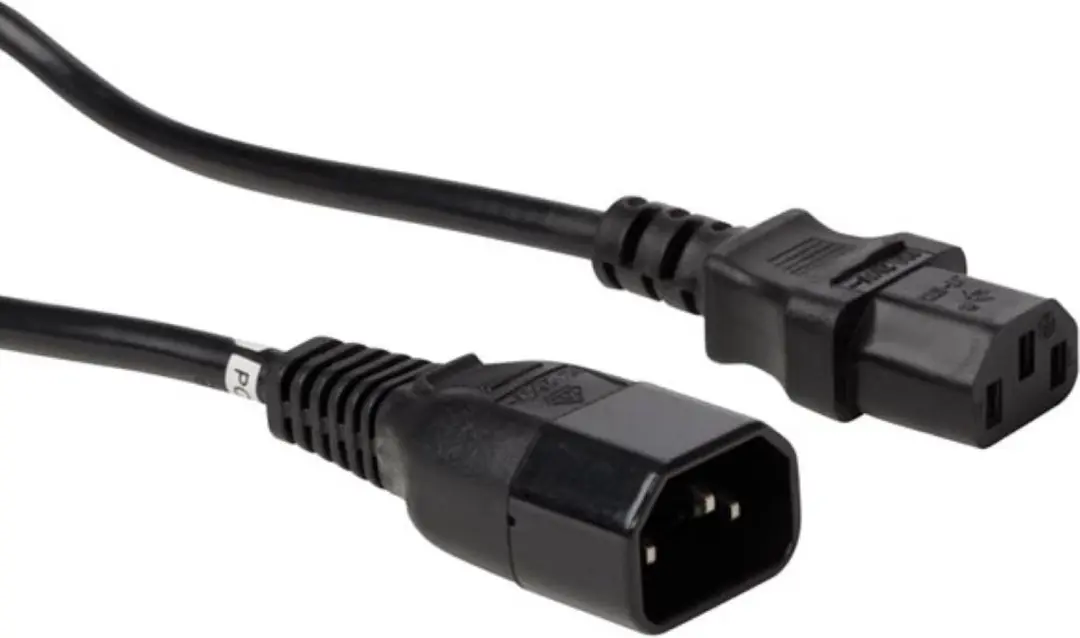 Perel Voedingskabel H05VV-F 3G1 1.8m 10A/230V C14-C13