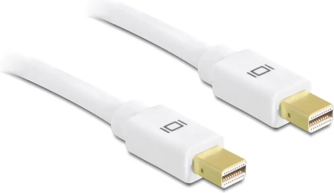 Delock Mini DisplayPort Kabel - 2m - Wit