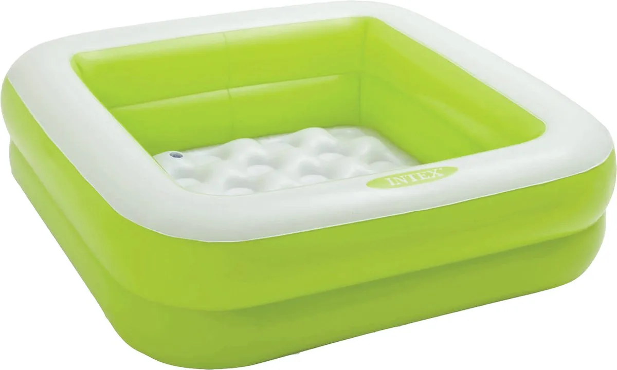 Intex Opblaasbaar Zwembad 85x85cm - Groen