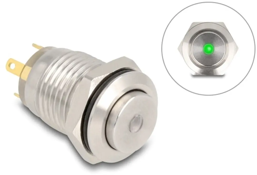 Delock Push Button 12mm