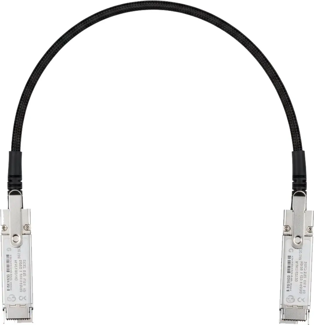 NVIDIA DGX Spark DAC QSFP Signaalkabel 112G 0.5m - Zwart