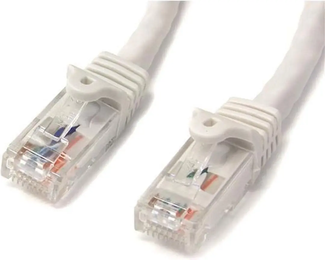 Startech N6PATC1MWH Cat 6 UTP-kabel 1m - Wit