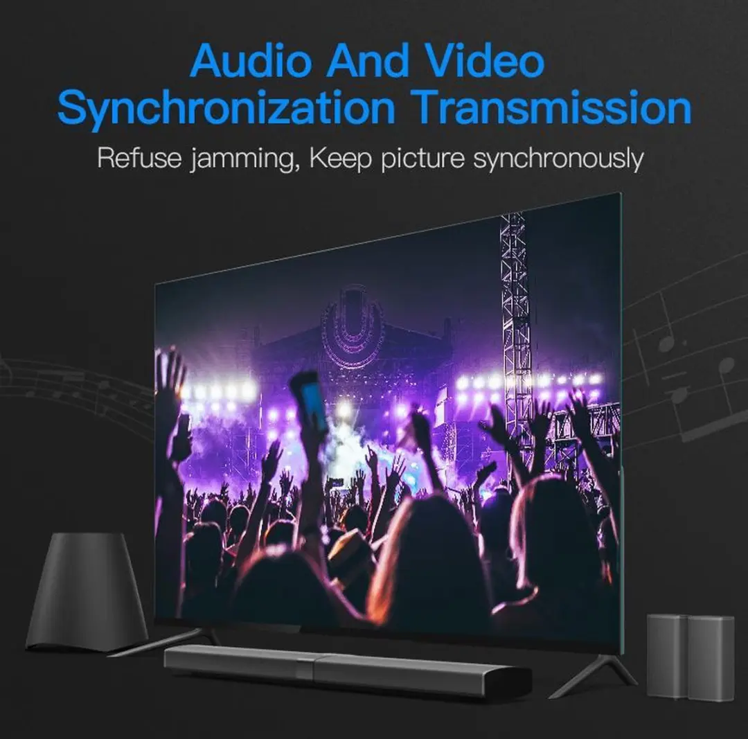 Vention Micro HDMI-Kabel 3m - 4K Transparant