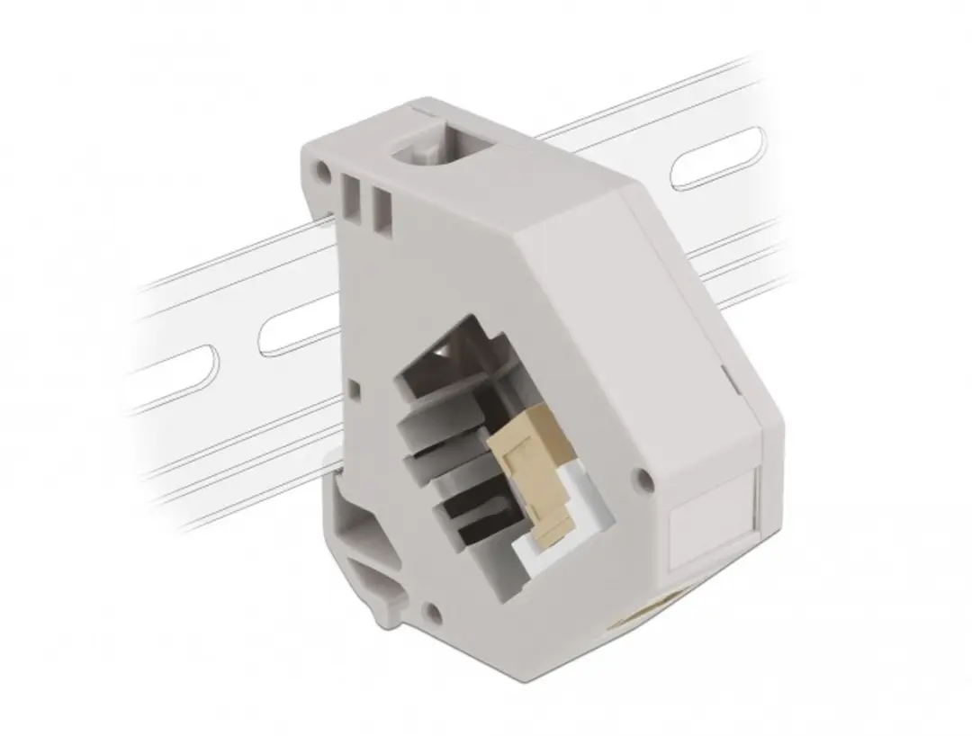 Delock DIN-rail Adapter SC Simplex Beige