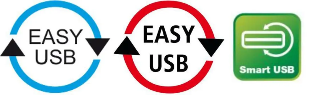 Delock USB2.0 Easy-Micro naar USB-A Kabel 0,20m - Wit