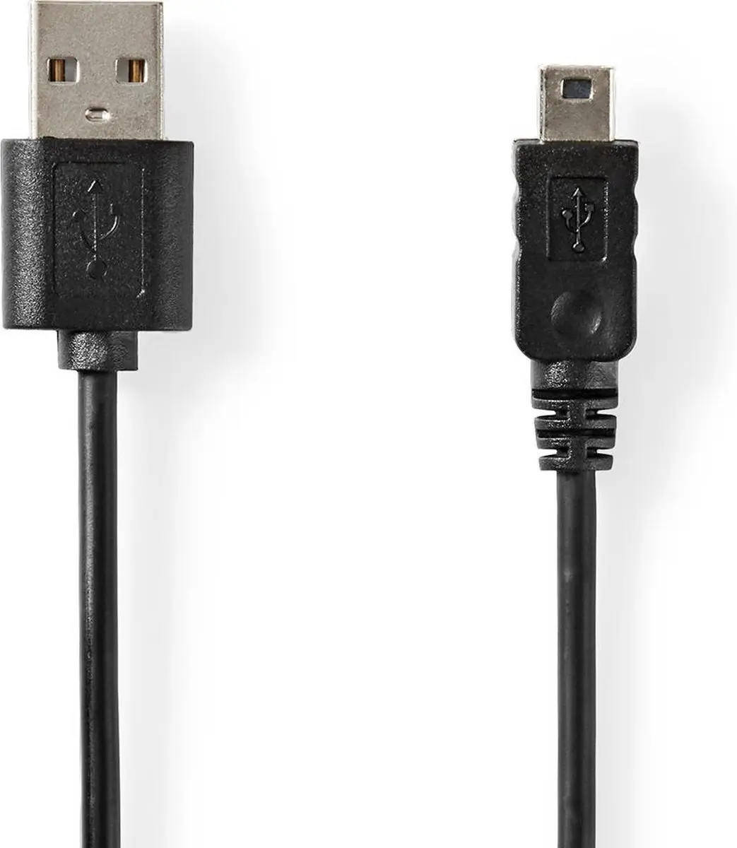 Nedis USB 2.0 Kabel USB-A naar Mini-B 5-pins