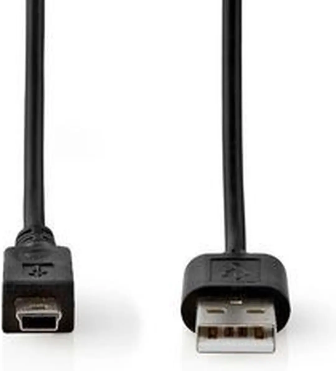 Nedis USB 2.0 Kabel USB-A naar Mini-B 5-pins - 2m - Zwart