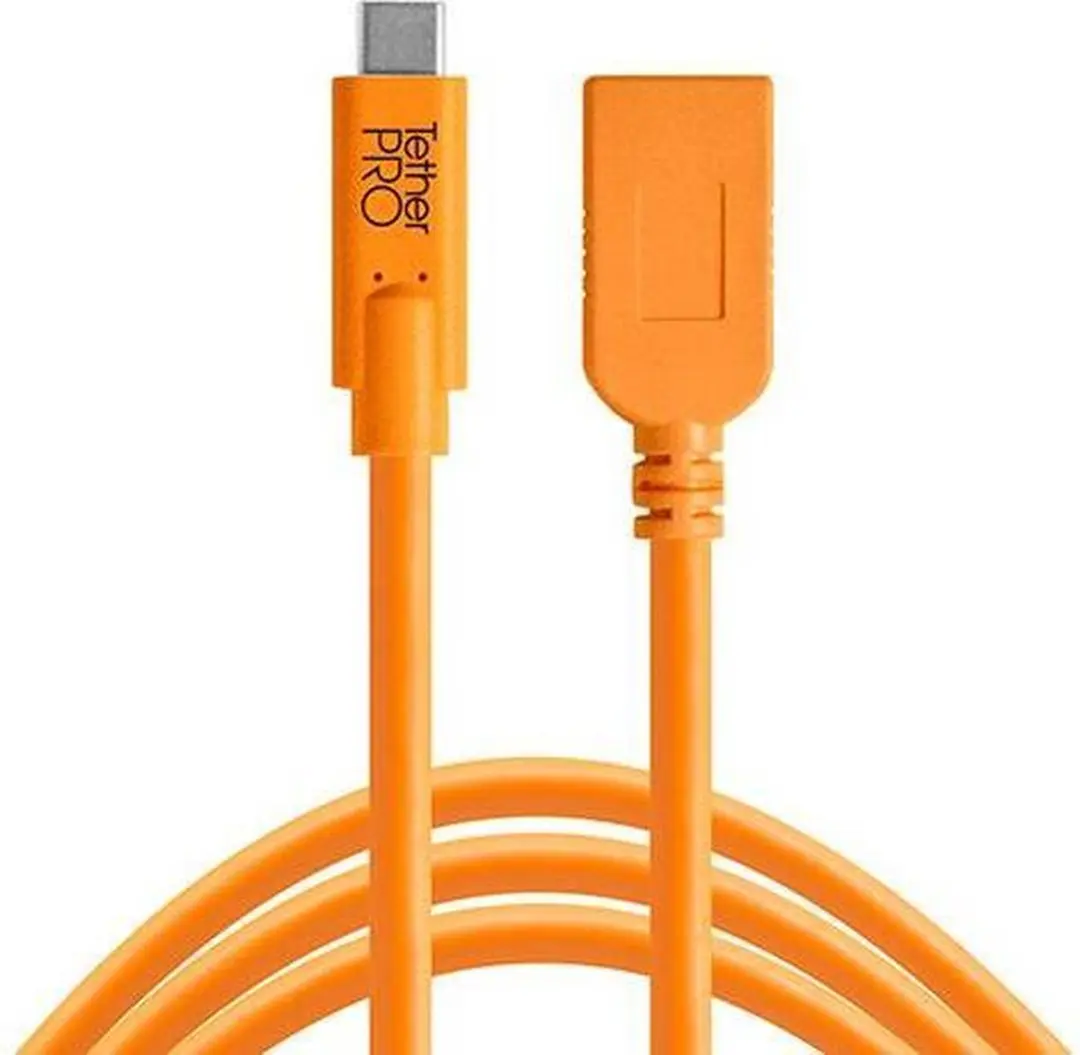 Tether Tools TetherPro USB-C naar USB-Vrouw Verlengkabel 4,6m