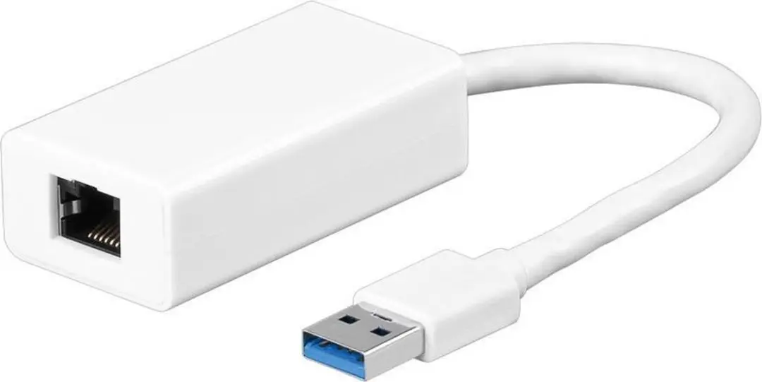 Goobay SB 3.0 Gigabit Ethernet USB-A naar RJ45 Adapter - Wit