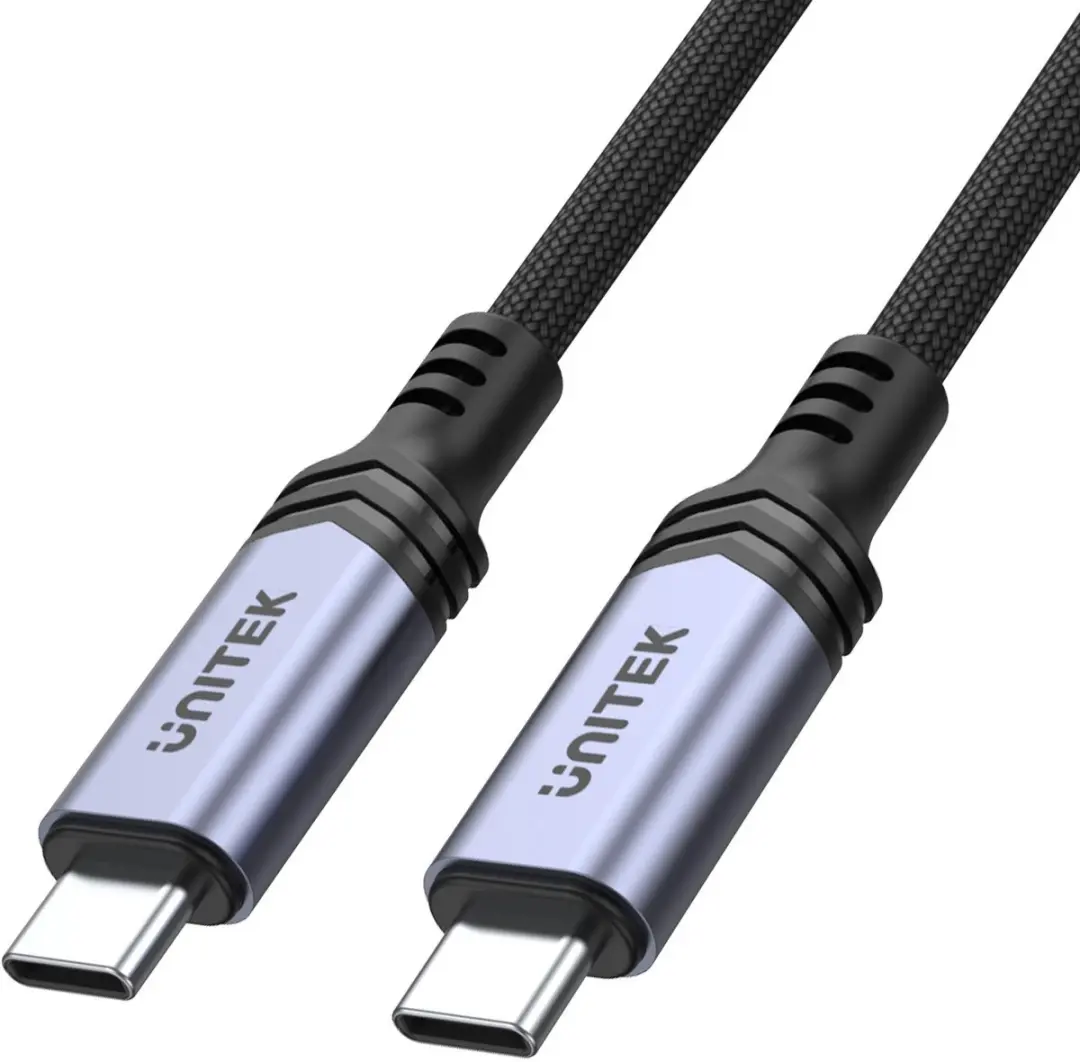 Unitek USB-C Kabeladapter 240W PD - Transparant
