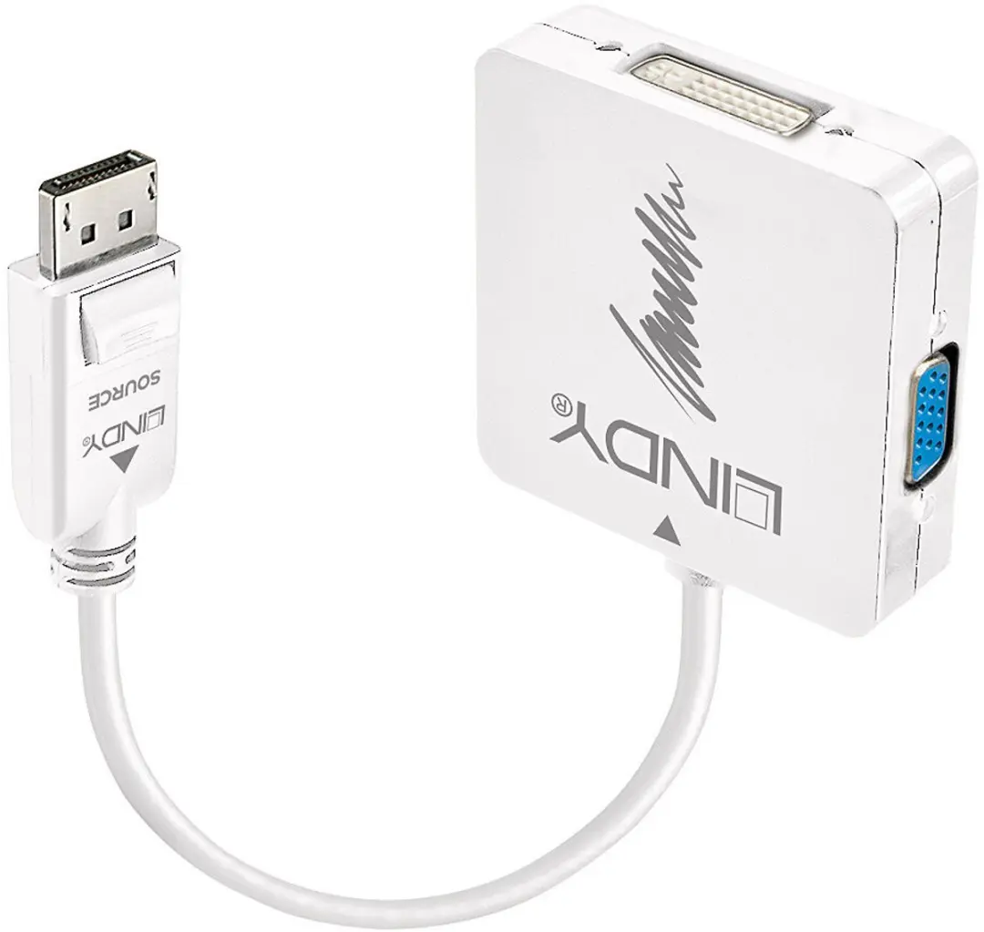 Lindy HDMI naar DVI Adapter 41028 - Zwart