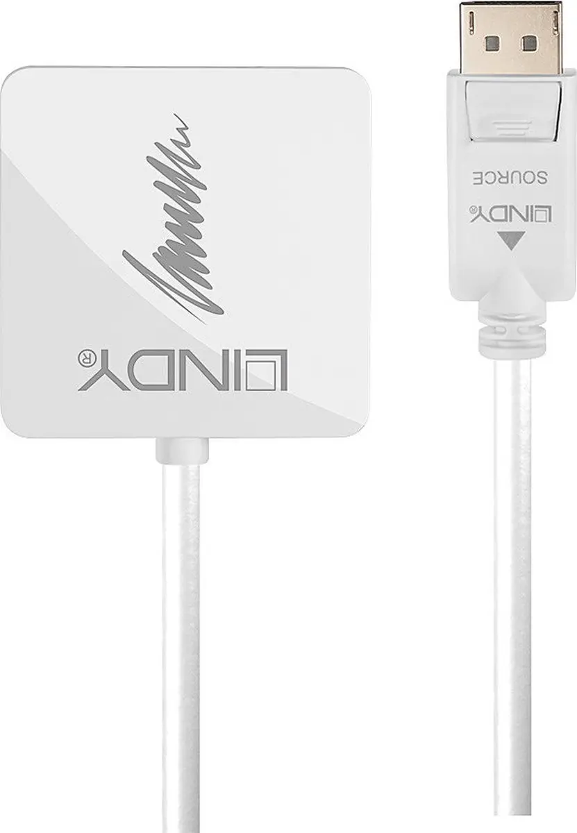 Lindy HDMI naar DVI Adapter 41028 - Zwart