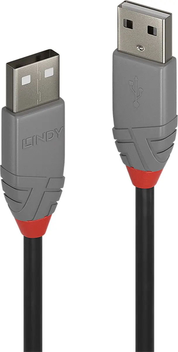 USB-kabel LINDY 36690 Zwart