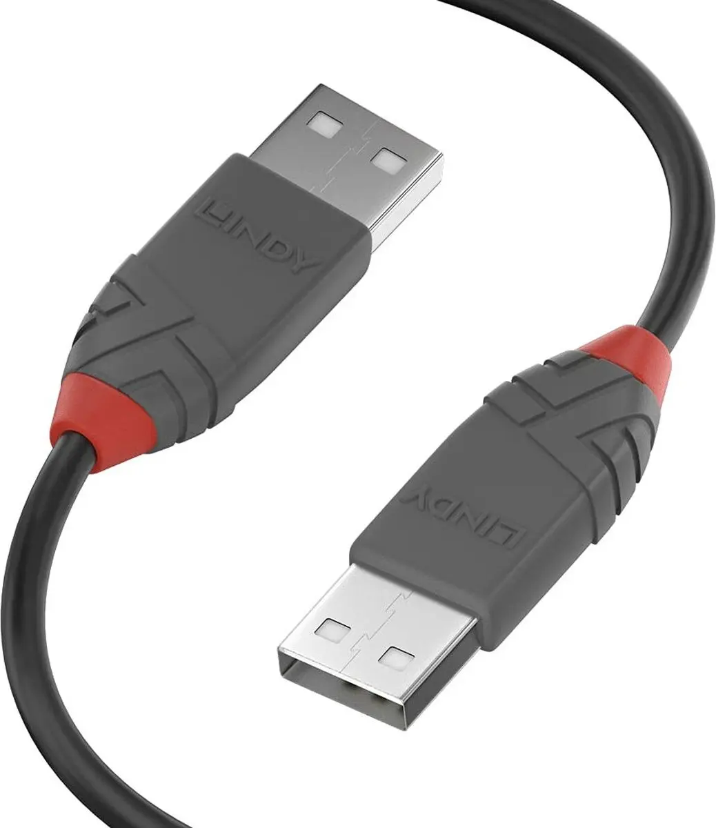 Lindy USB-kabel 36690 - Zwart