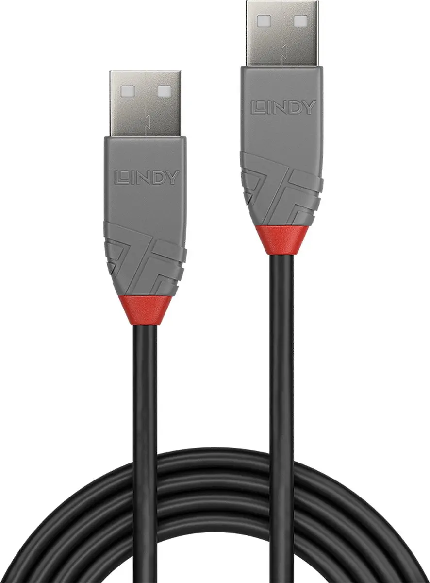 Lindy USB-kabel 36690 - Zwart
