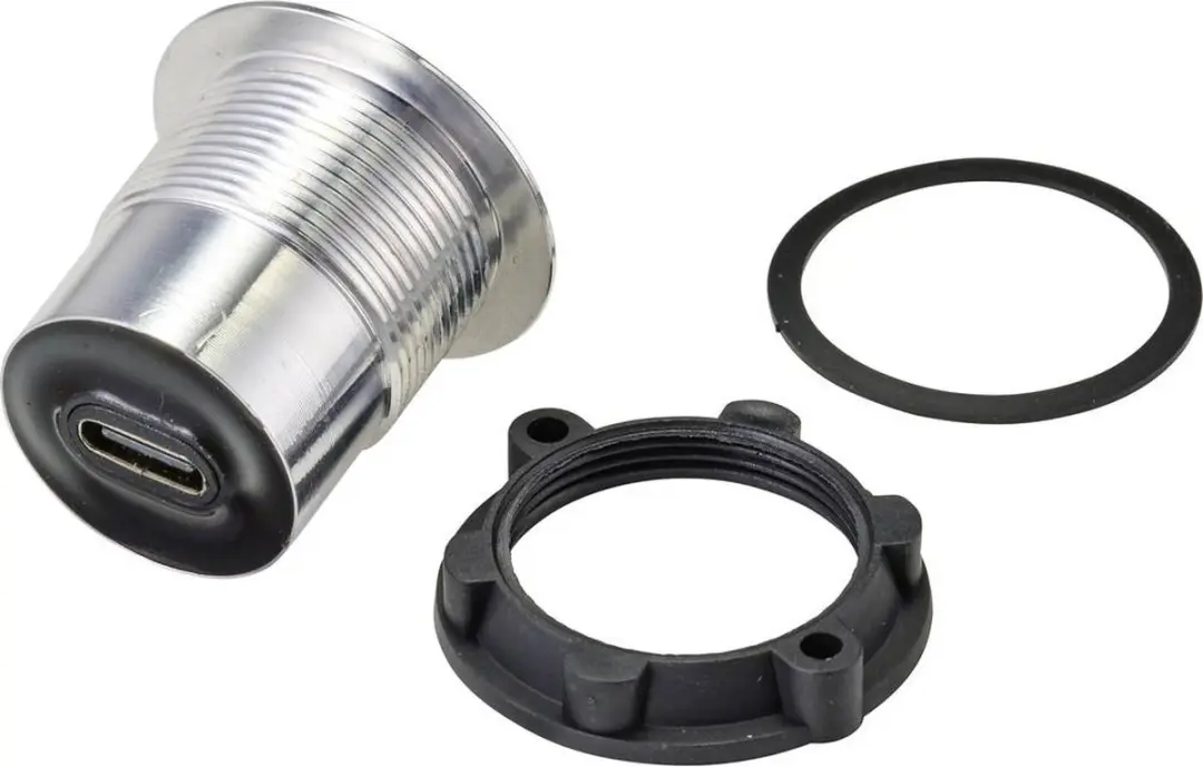 Tru Components TC-9534320 USB-C Inbouwbus 3.1 - Zilver