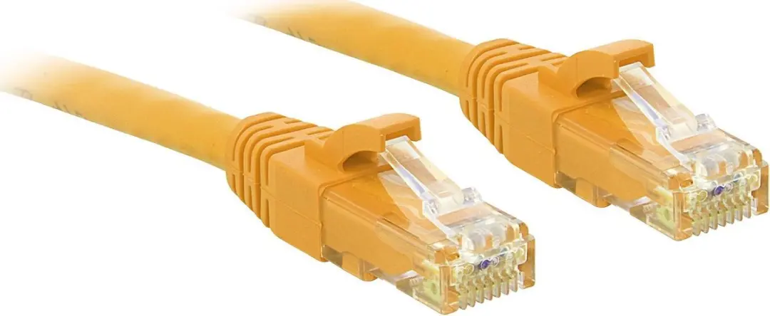 Lindy CAT 6 Patchkabel 0,5m Geel