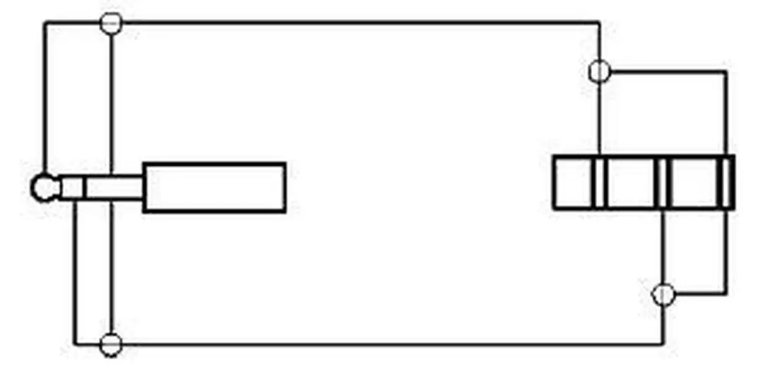 InLine 6,35mm Jack Verlengkabel - 5m - Verguld - Zwart